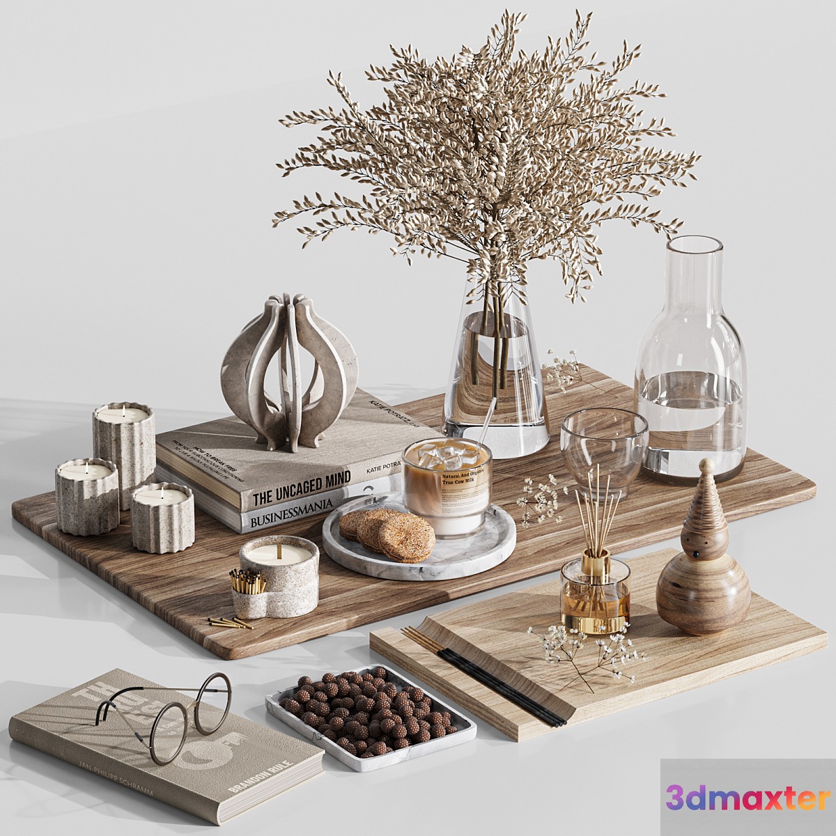 decorative set040 3D Max
