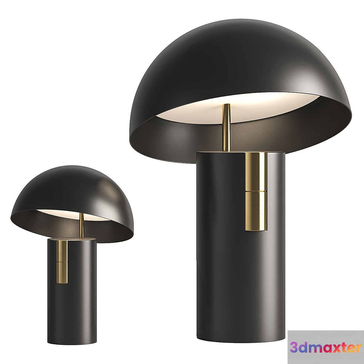 Alto Table Lamp by Jaune Fabrique 3D Max