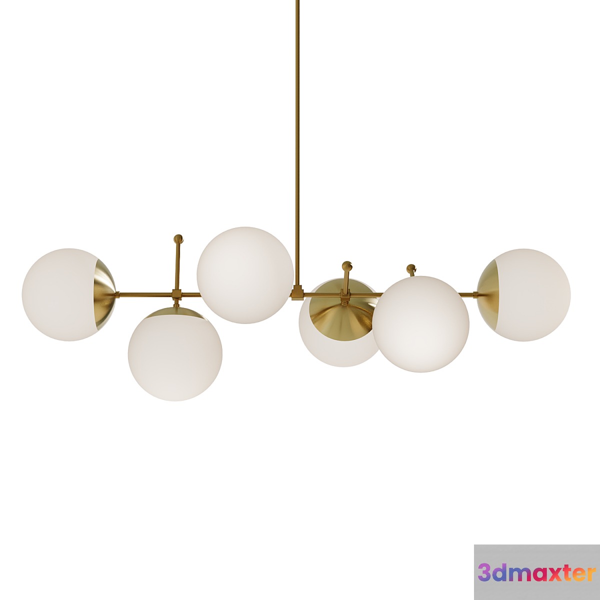 Chandelier DuttonBrown - Cumula Chandelier 3D Max