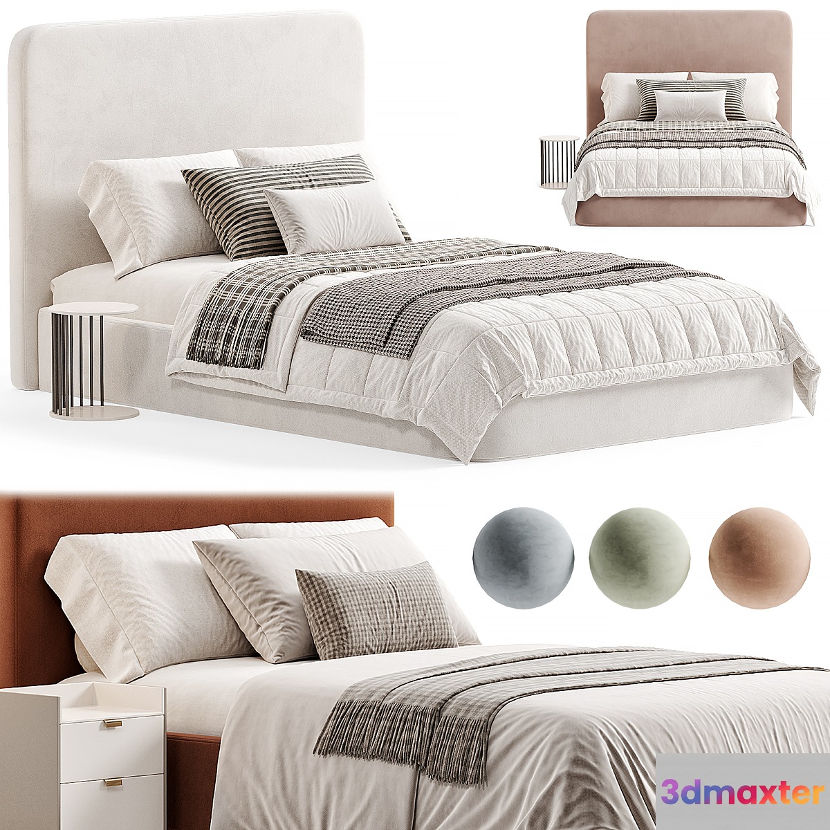 VARNA Bed kids bed By Mebelform 3D Max