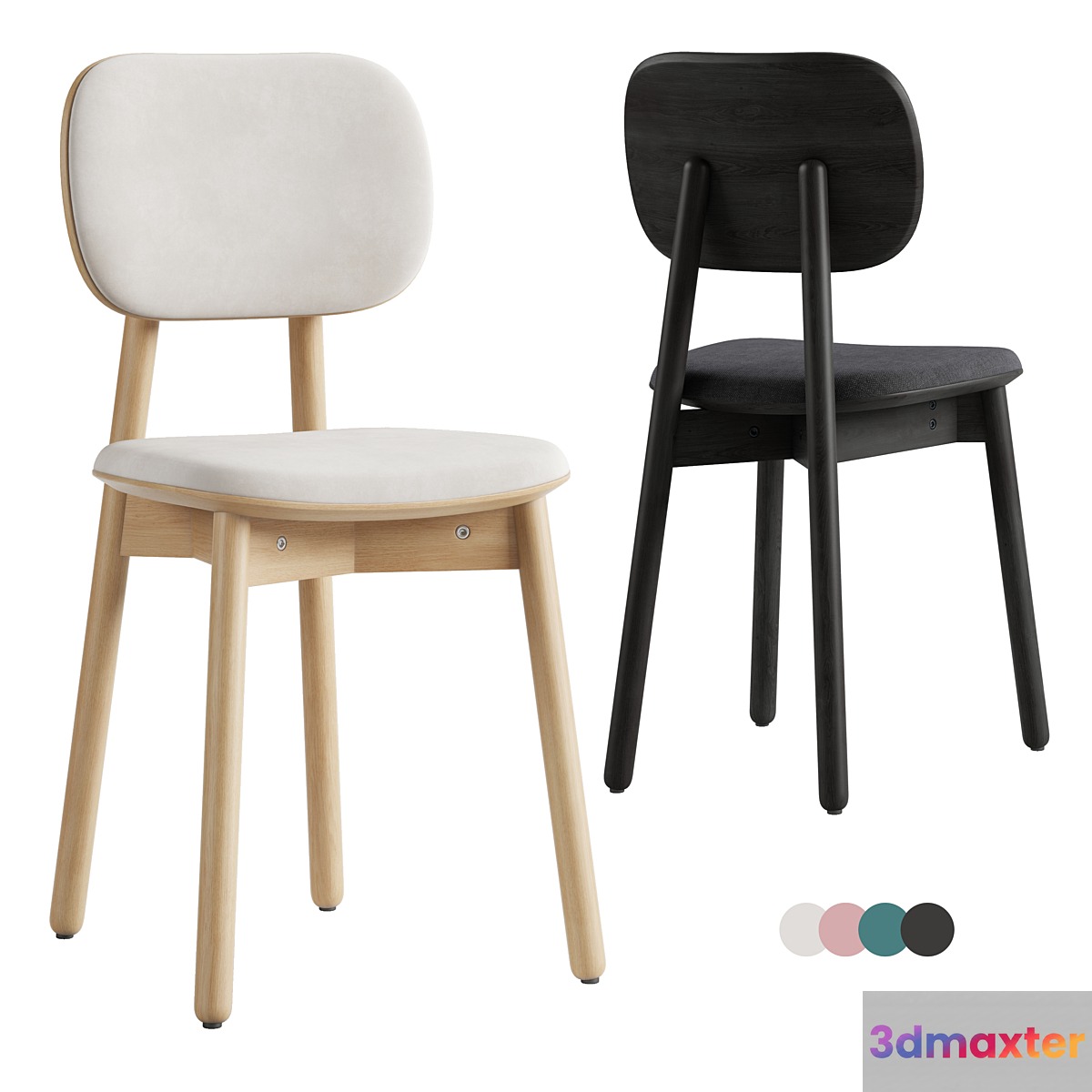 Chair Saga Latitude 3D Max