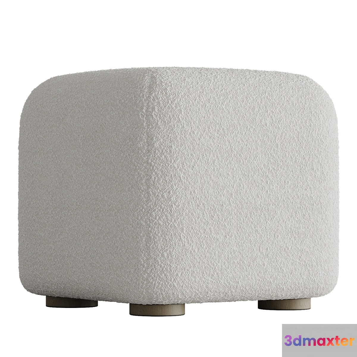 Pouf Troffel 3D Max