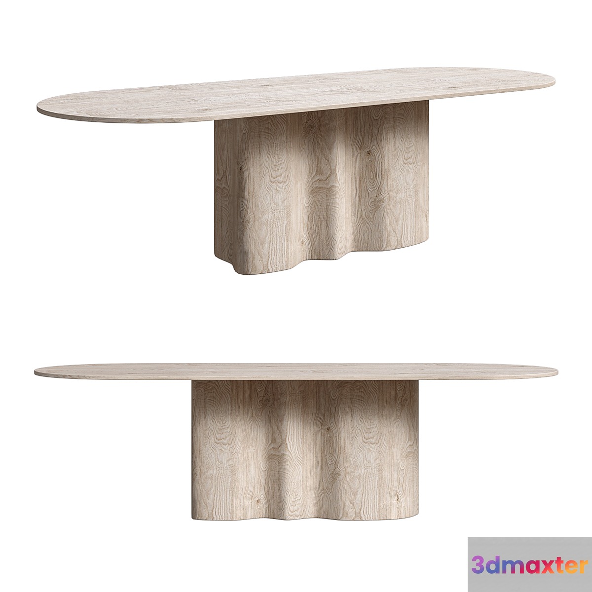 WAVES DINING TABLE 3D Max