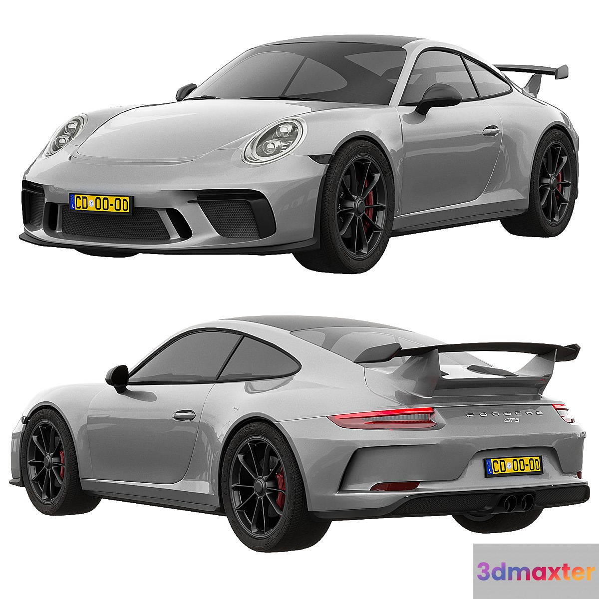 porsche 911 gt 3 3D Max