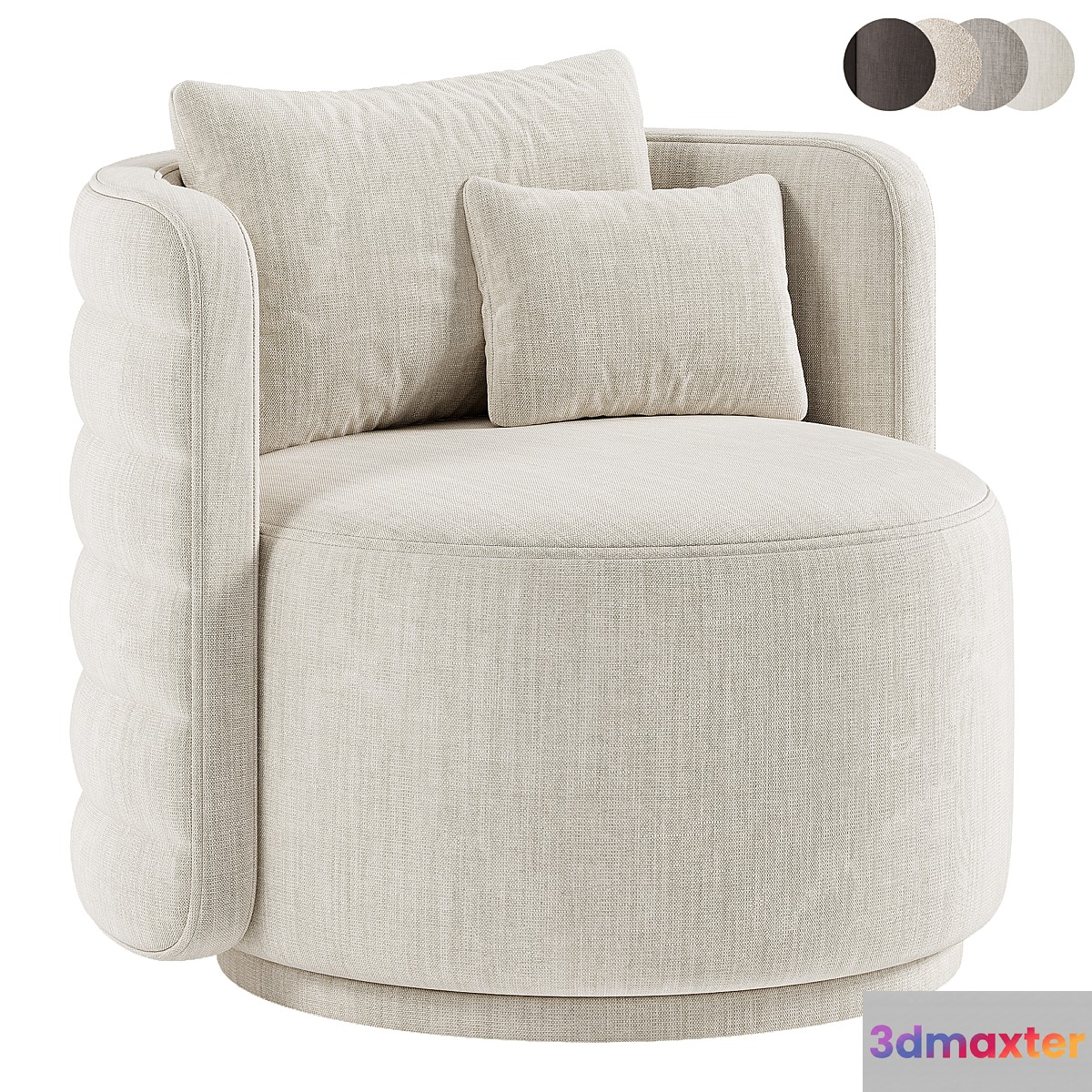 Buddy Armchair by Dontone 3D Max