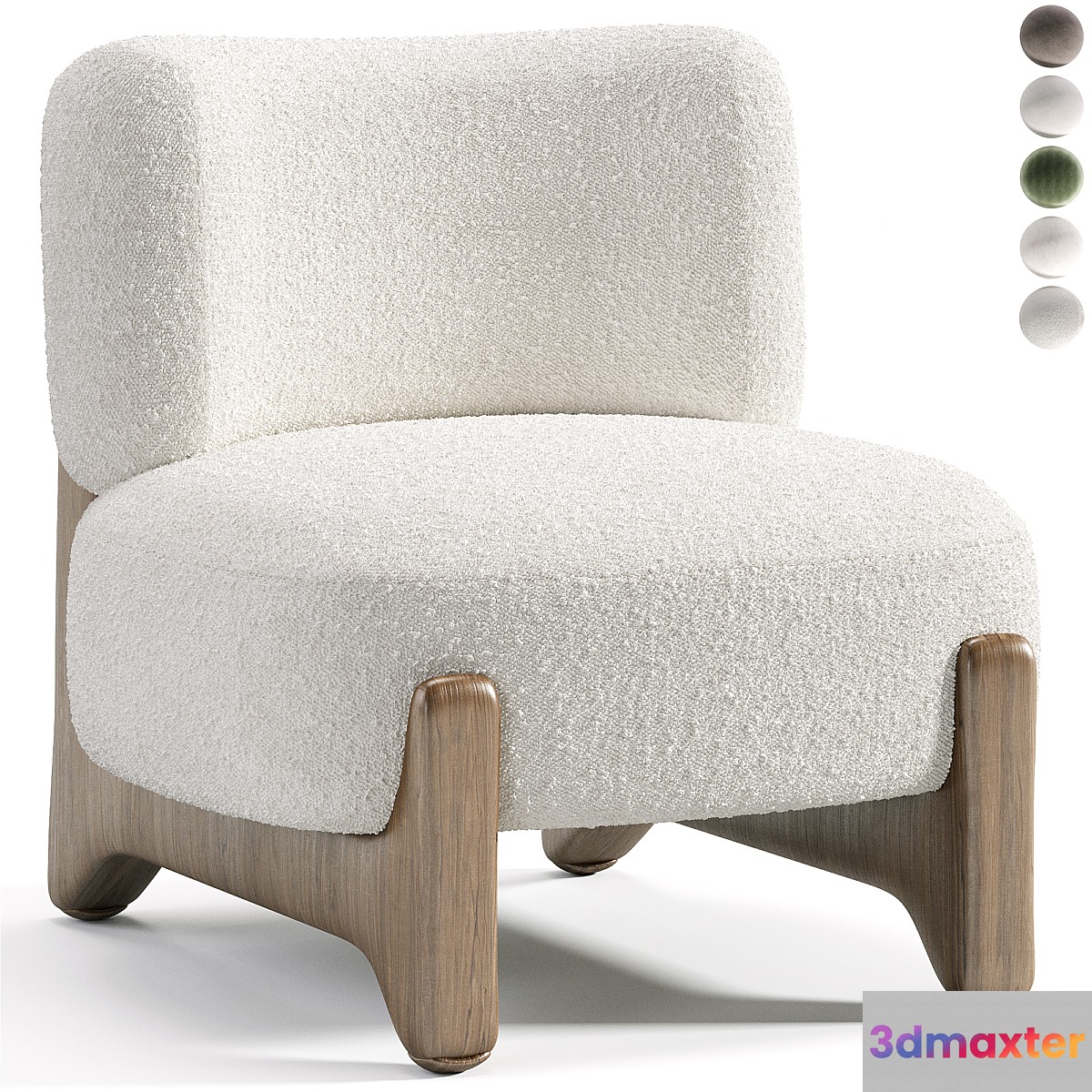 Tobo armchair 3D Max