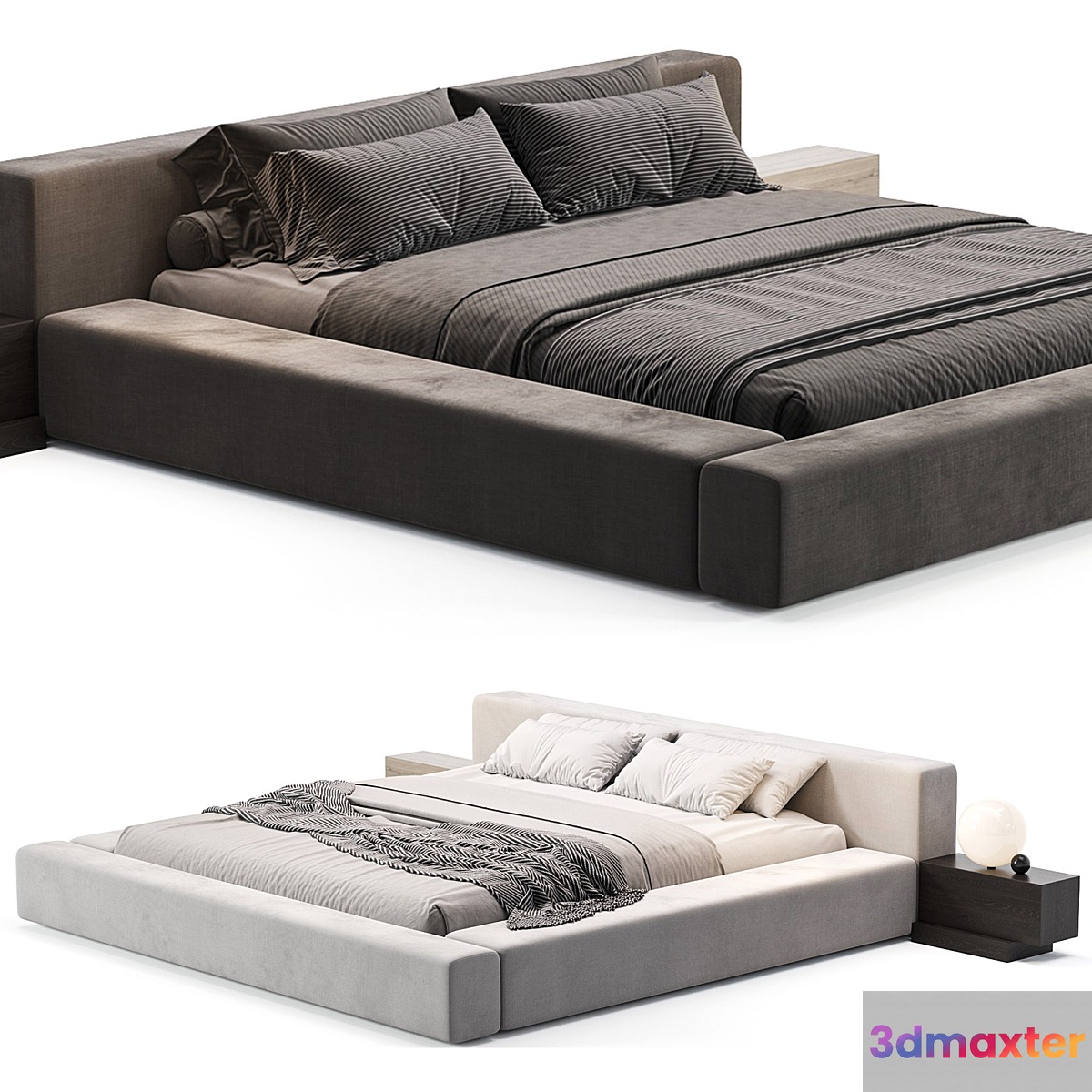 Eunomia Shop online Modern bed by El Malek 3D Max