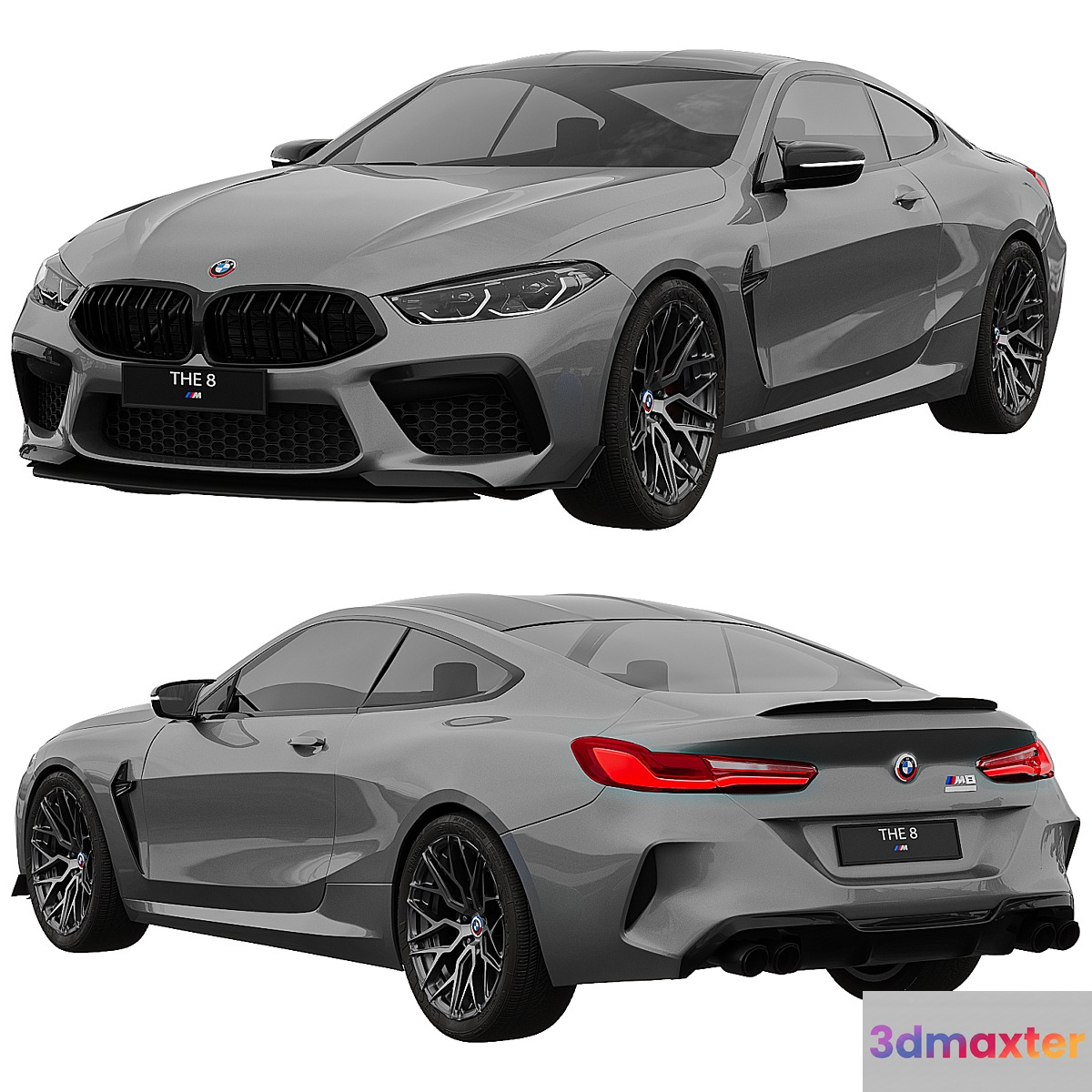 BMW M8 Competition 3D Max