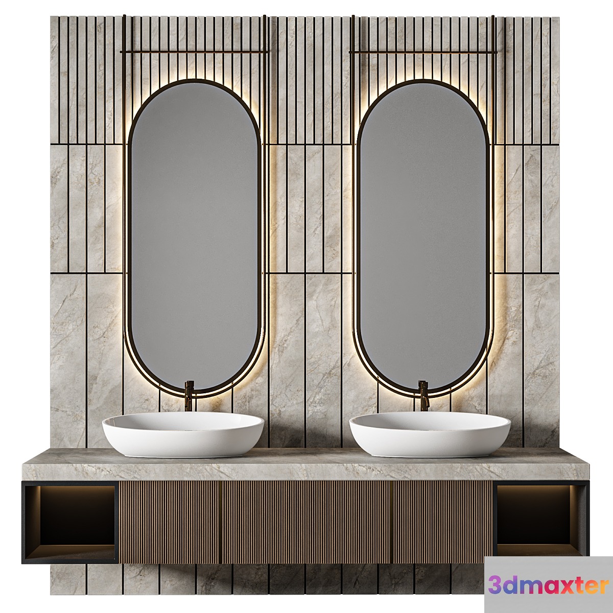 Luxury Bathroom 392 3D Max