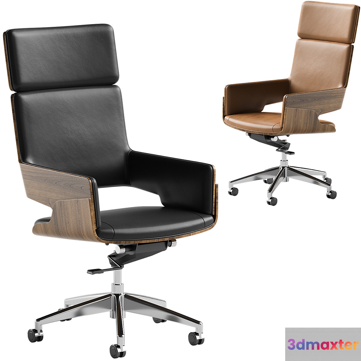 Contemporary Executive Chair 3D Max