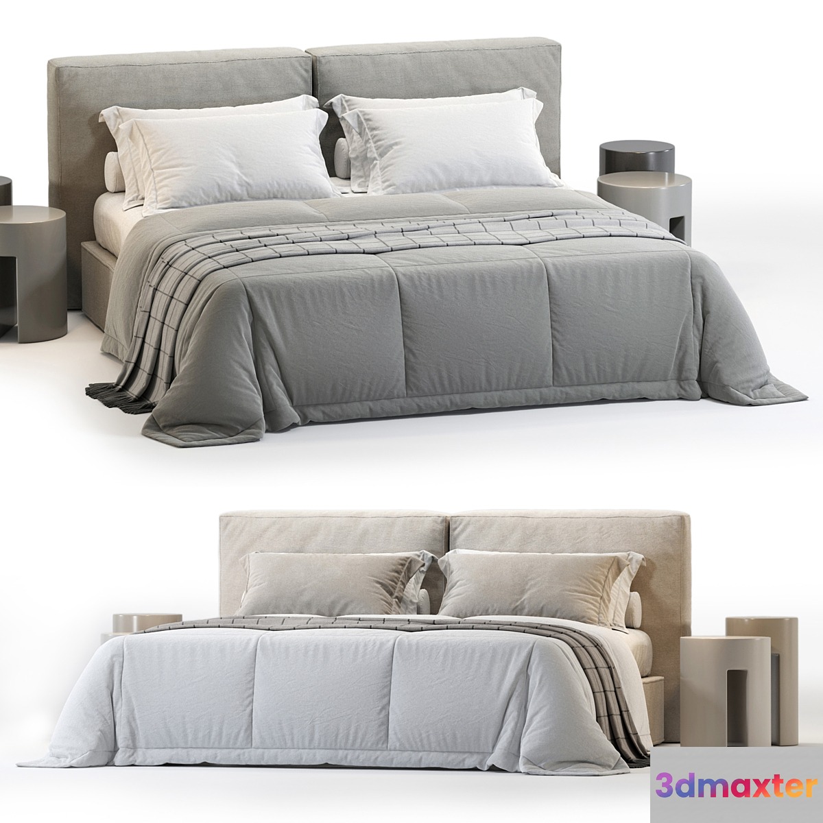 Ditreitalia FLANN Bed 3D Max