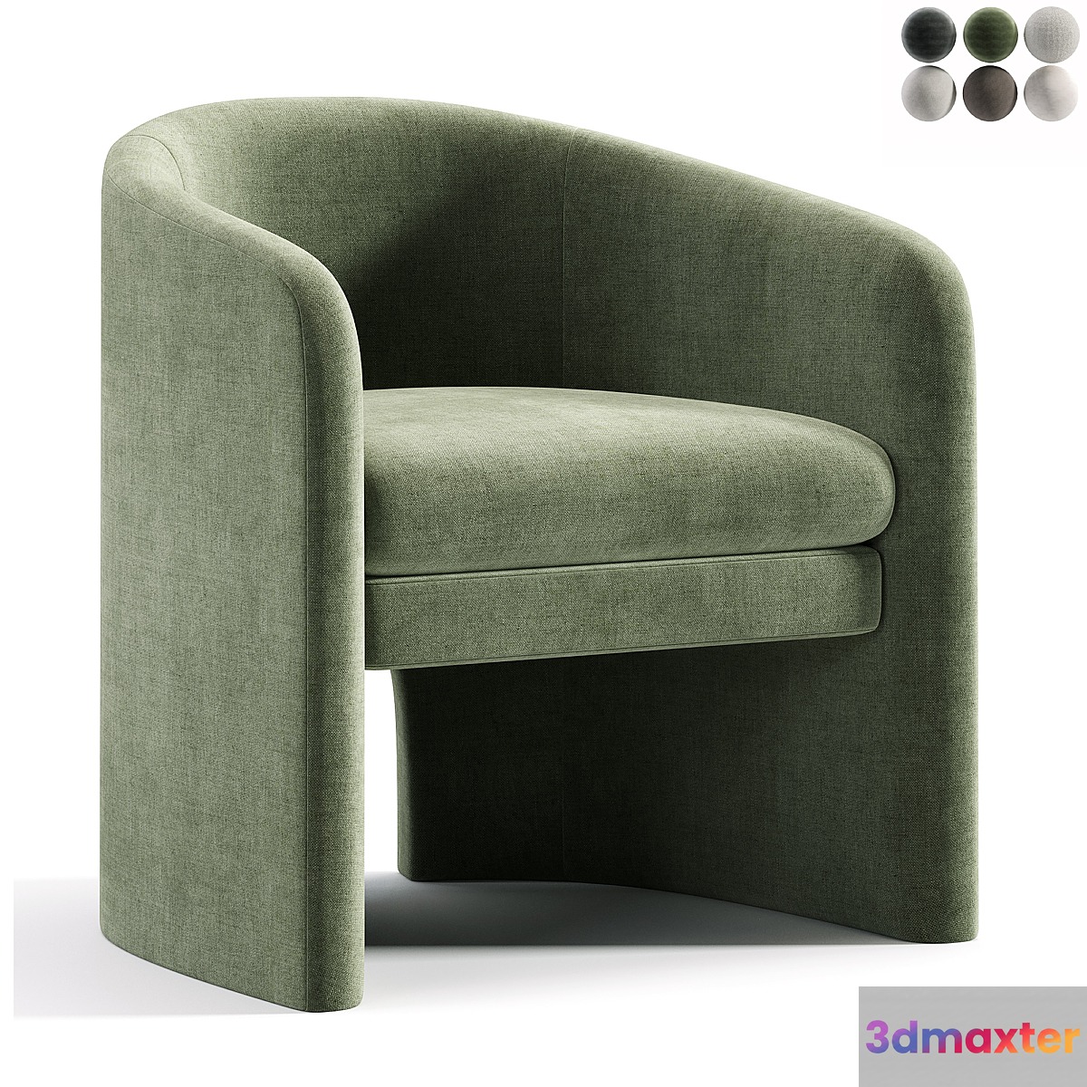 Mairo lounge chair 3D Max