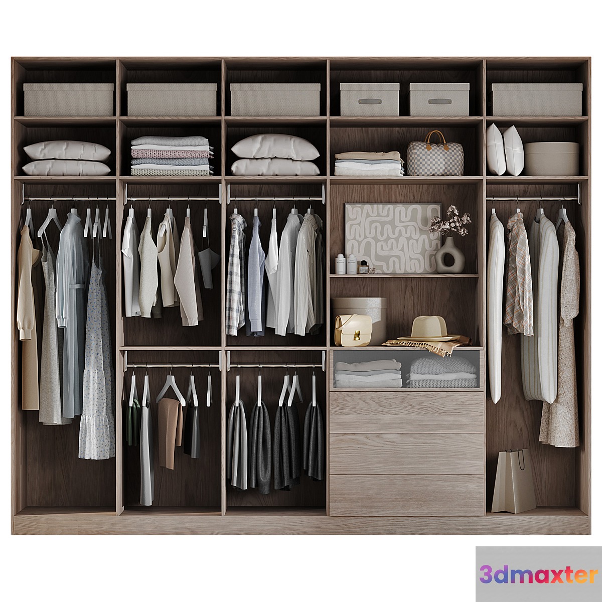 Wardrobe 3D Max