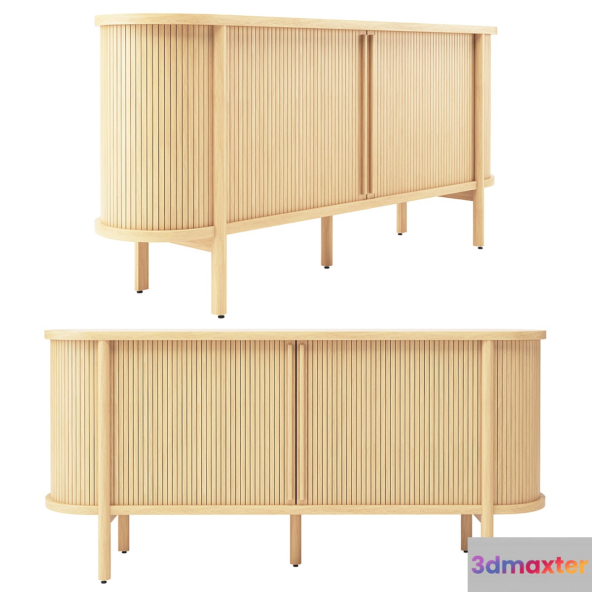 Cadence Sideboard 3D Max