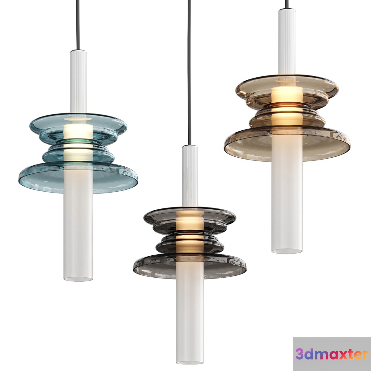 Sound Wave Maytoni pendant lamp 3D Max