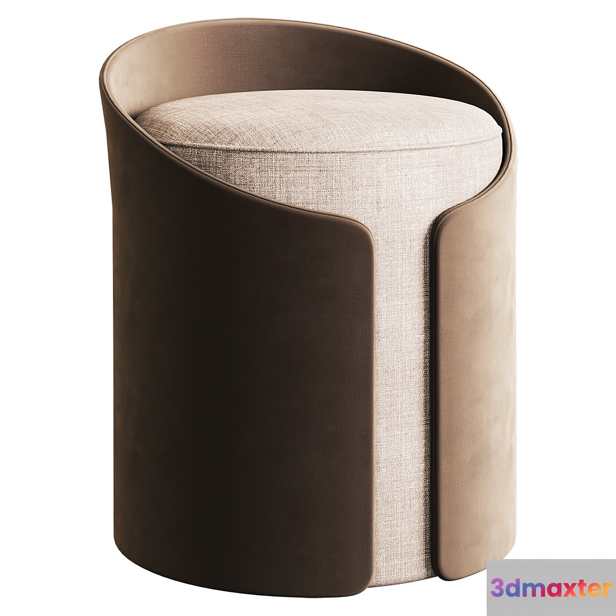 SALIRA pouf 3D Max