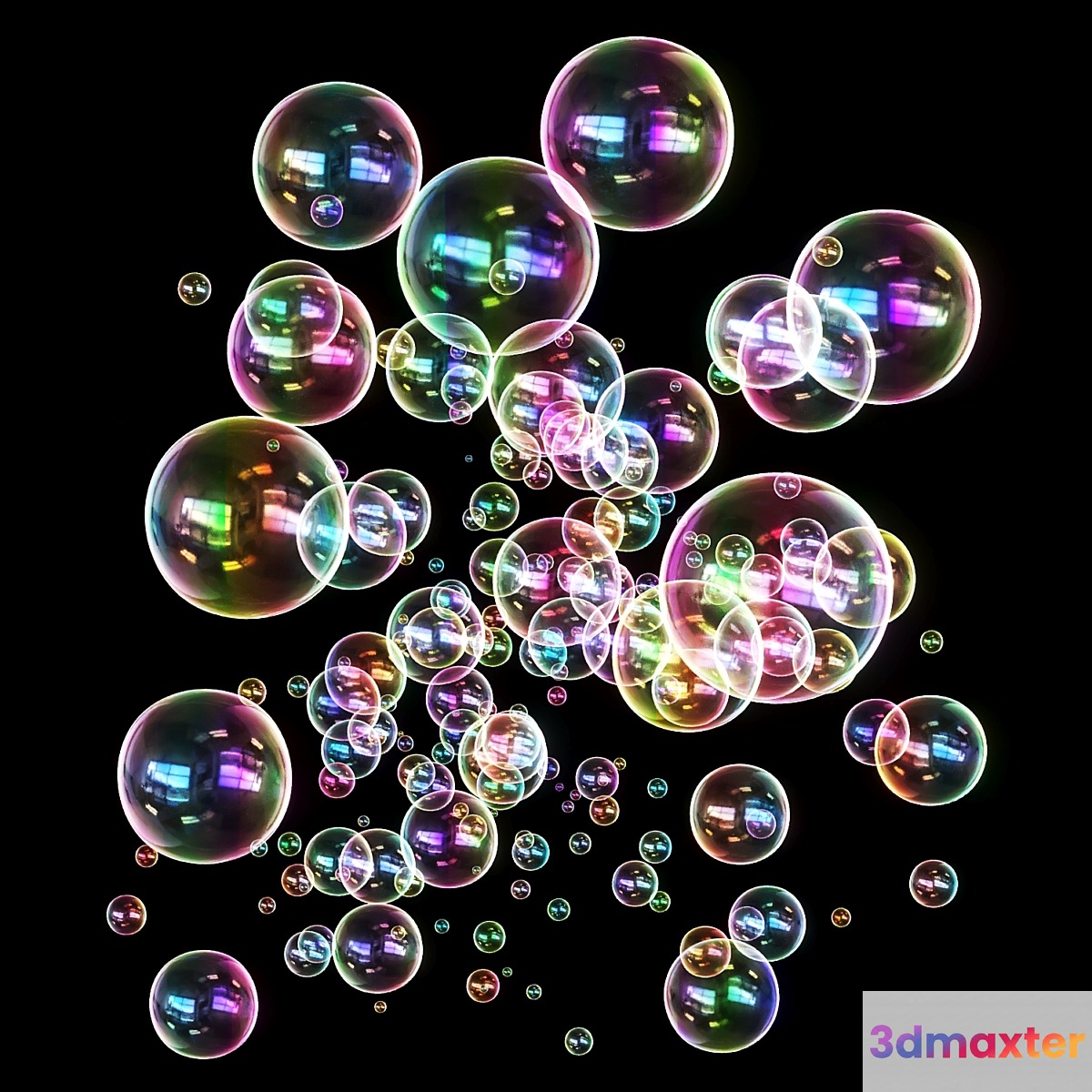 Bubble 3D Max