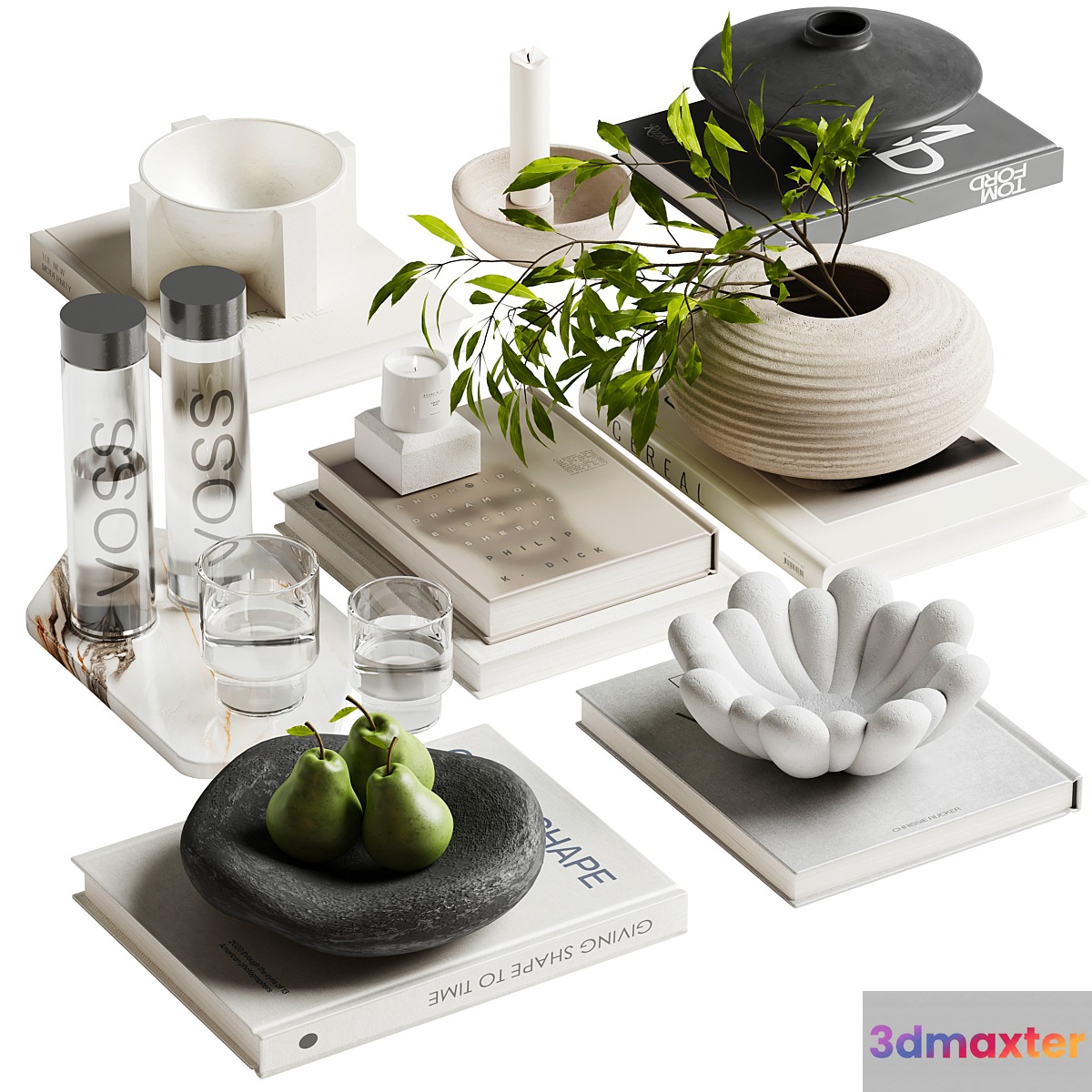 decorative set 025 3D Max