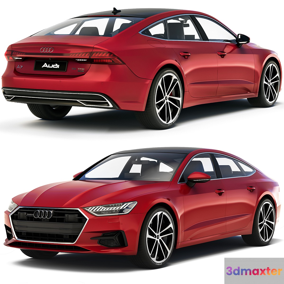 Audi A7 Sportback 2018 3D Max