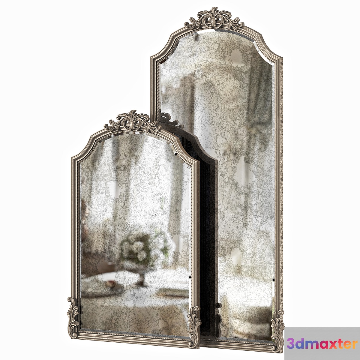 Graciella Old World Wall Mirror - No.2 3D Max