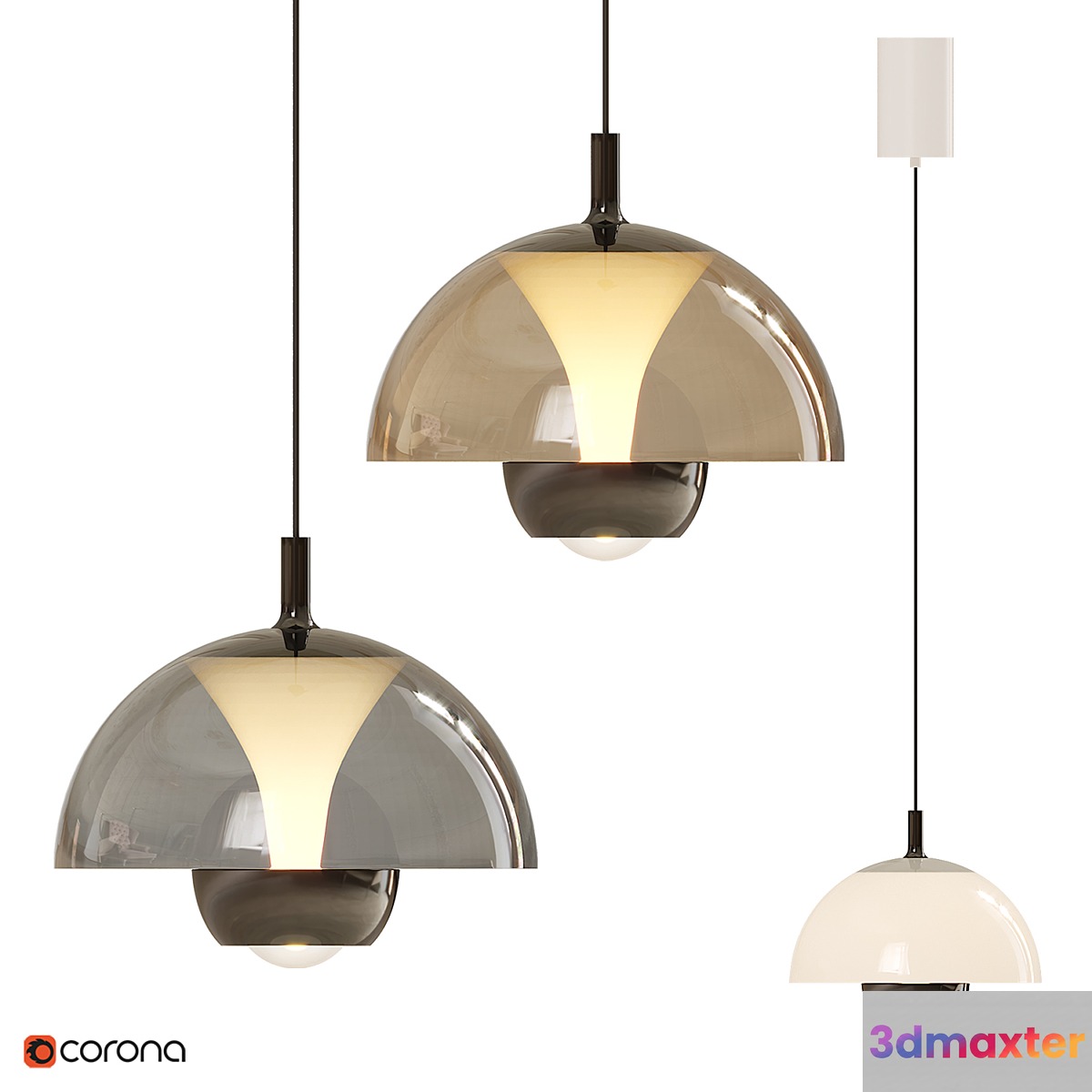 Pendant lamp HENNEKE 3D Max
