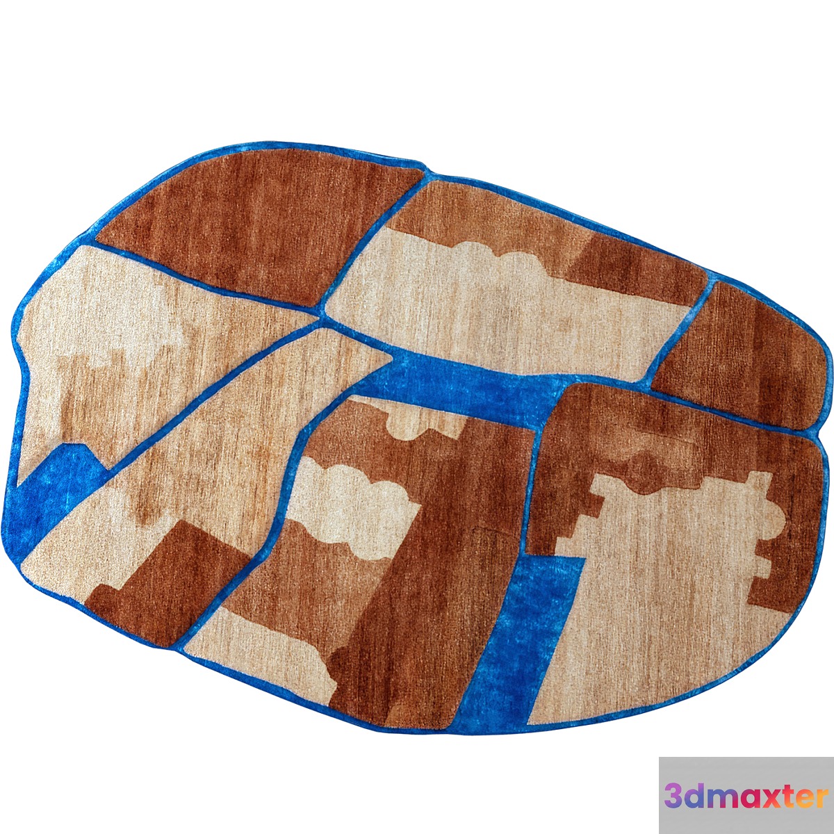 Aran Baxter Rug 3D Max
