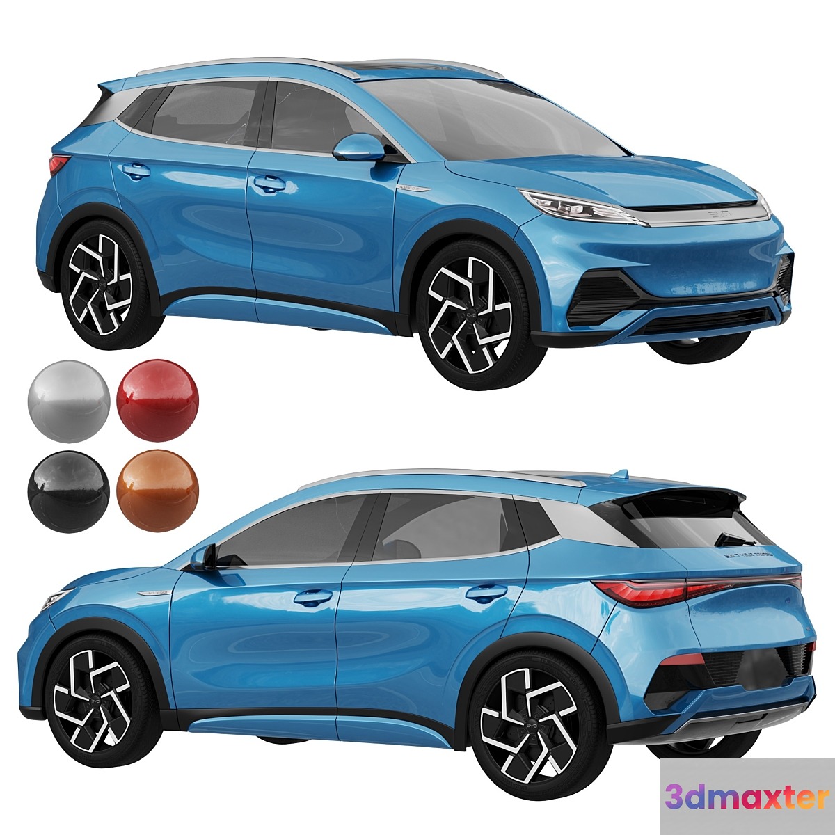 BYD Atto 3 3D Max