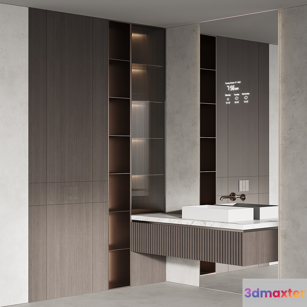 Bathroom furniture No. 33 3D Max