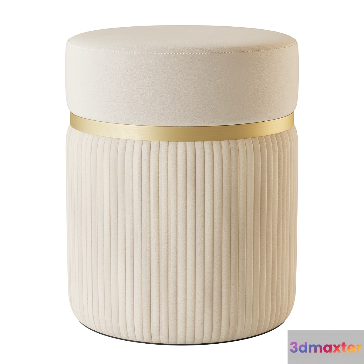 Pouf BERNIE 3D Max