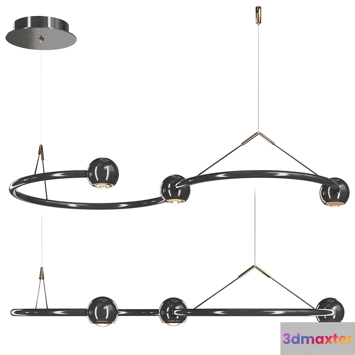 Lampatron OCTAVIUS S pendant light 3D Max