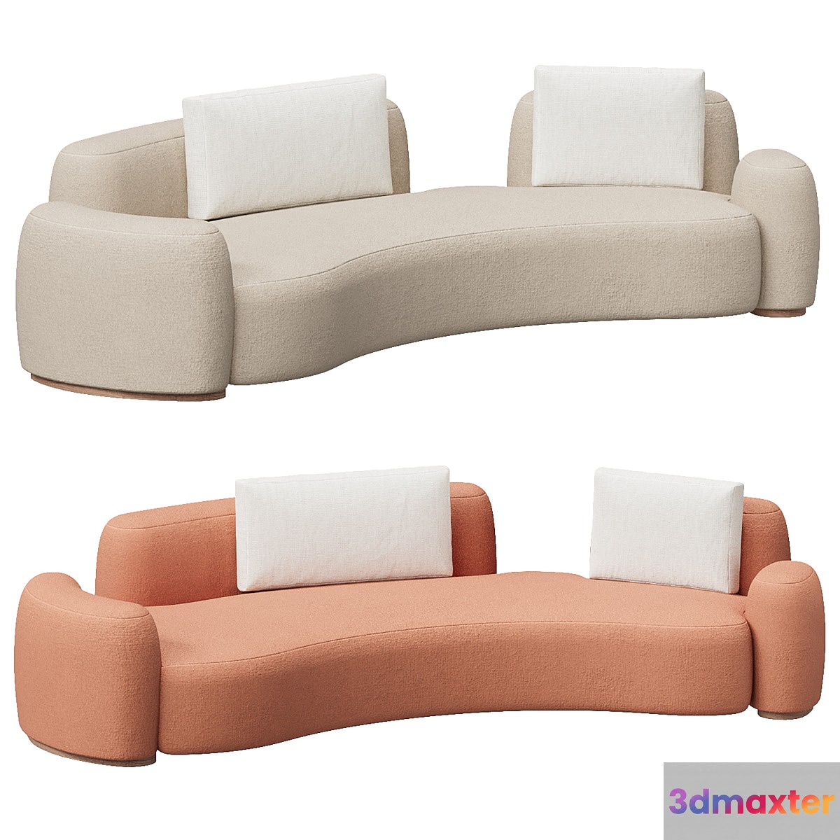 Sofa BABA by GISBERTPOPOEPPLER 3D Max