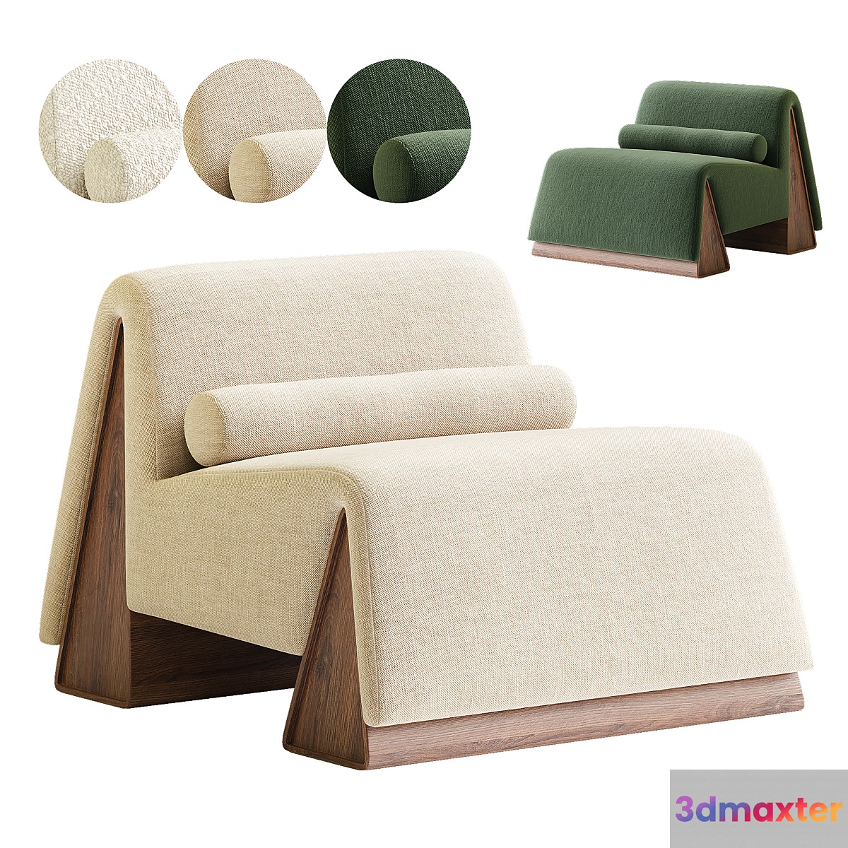 Marula Chair 3D Max
