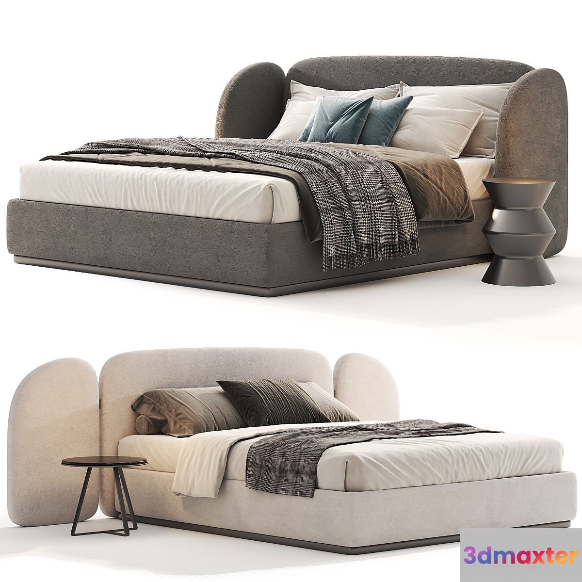Paolo Castelli VAO Bed 3D Max