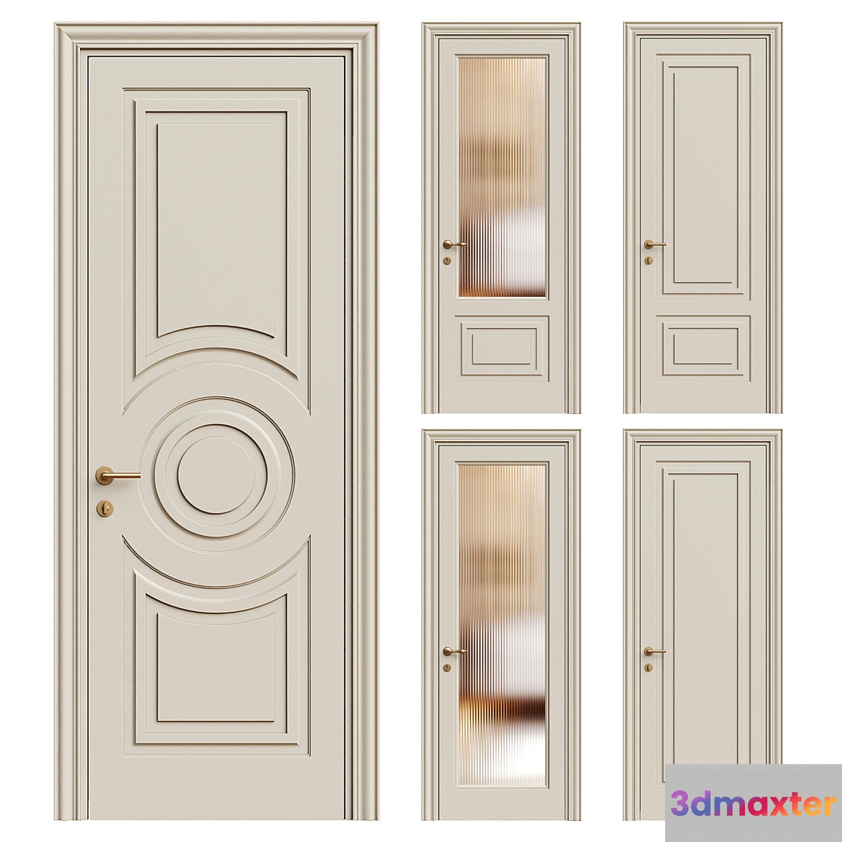 Mascot Volhovec door - Interior door 229 3D Max