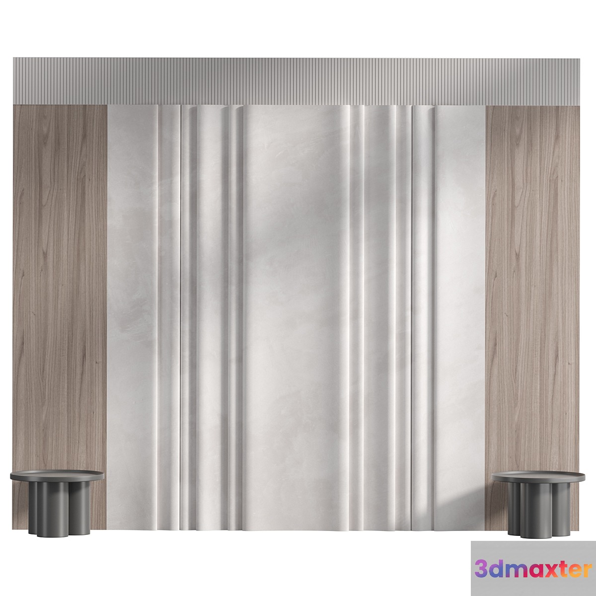 Wall panel 5 3D Max