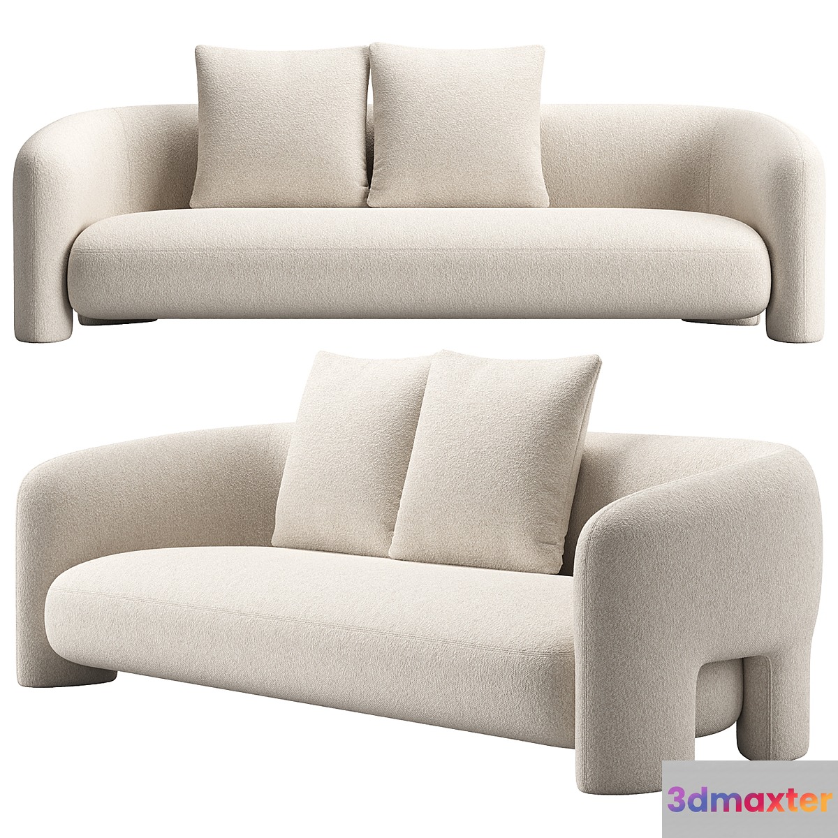 Sofa Bold by Mohdern 3D Max