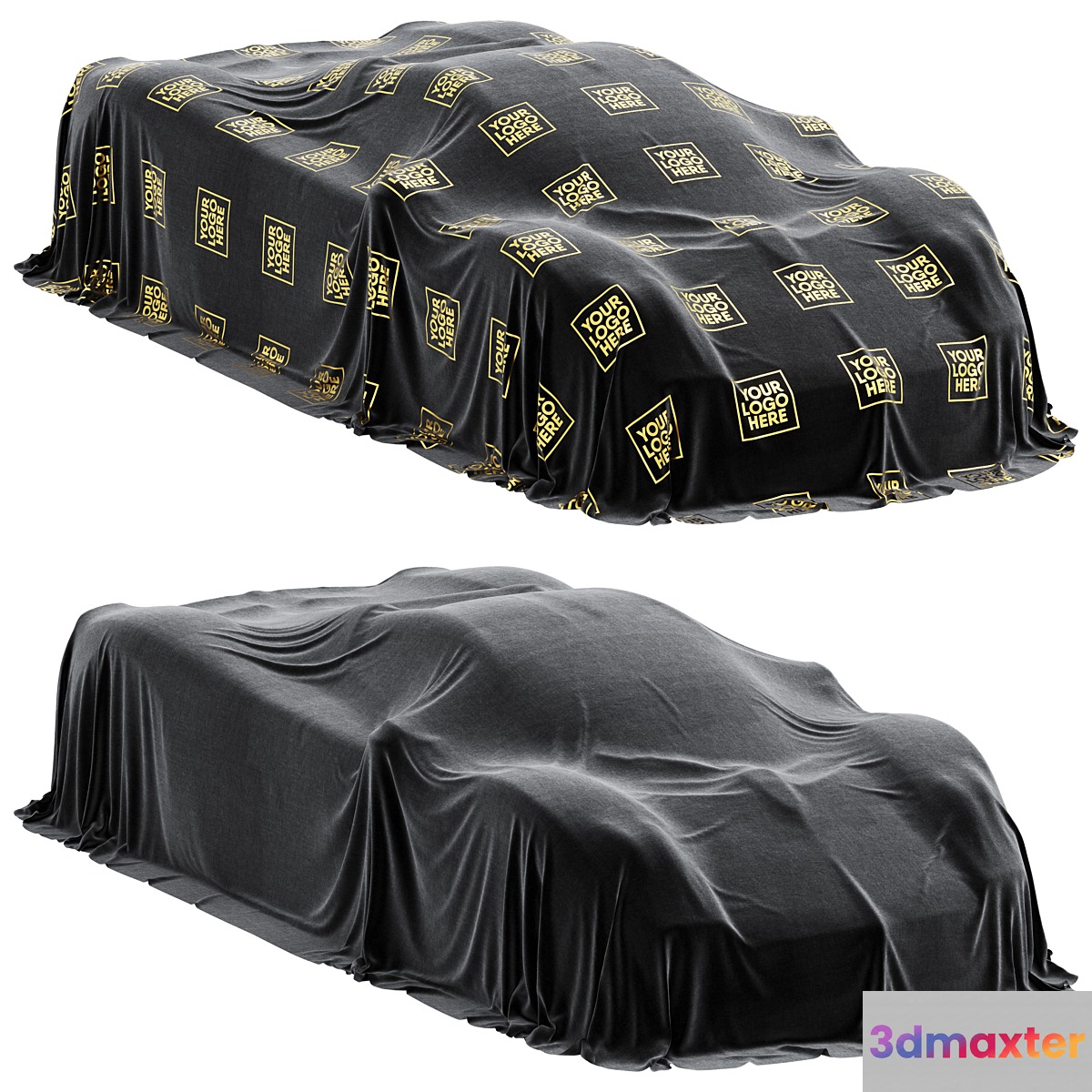 car cover hypercar 3D Max
