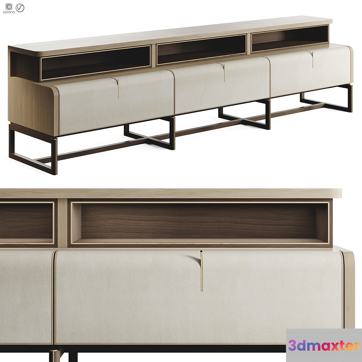 Frato ARLES TV UNIT Sideboard 3D Max