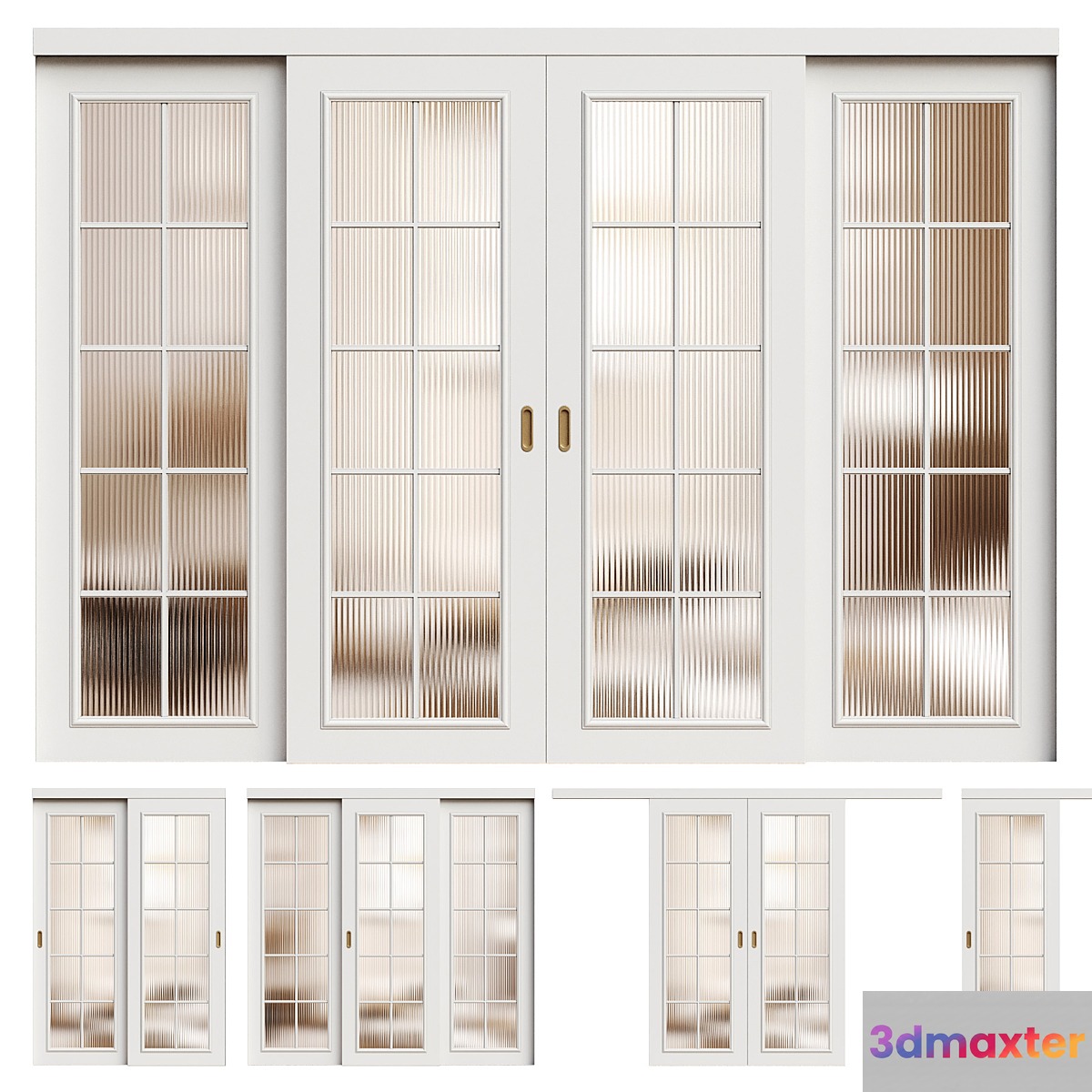 Paris Volhovec sliding door - interior door 232 3D Max