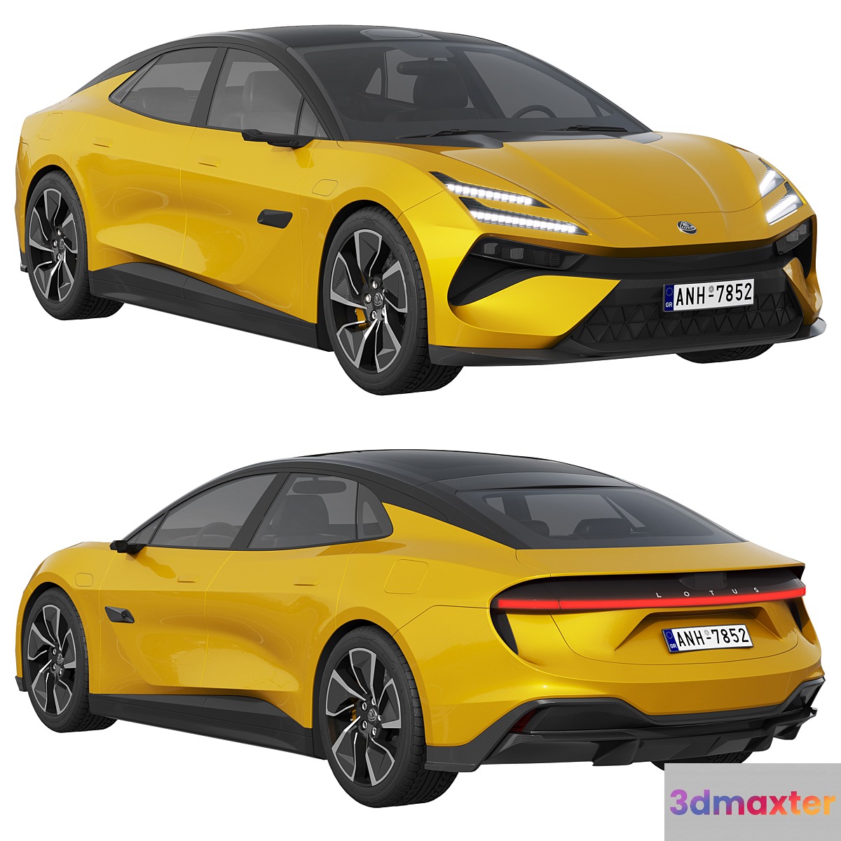 Lotus Emeya 3D Max