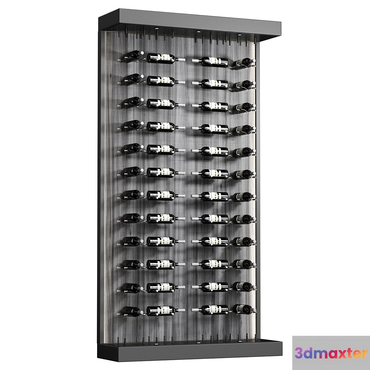 Float Cable Wine Rack (Blue Grouse) 3D Max