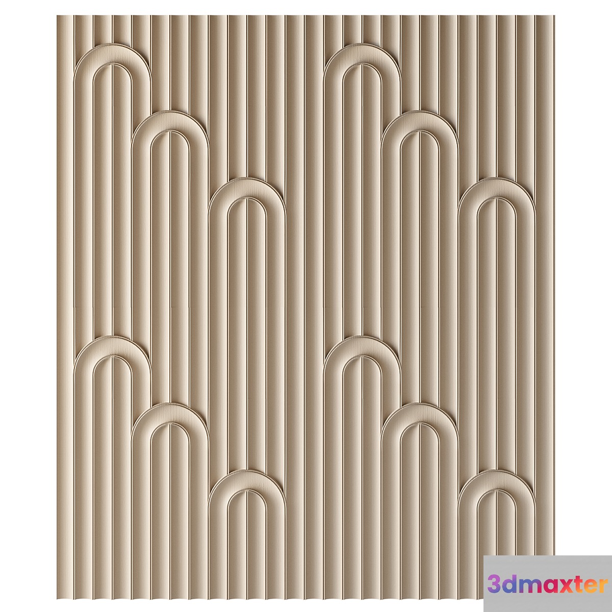 Wall 3D Panel 3D Max