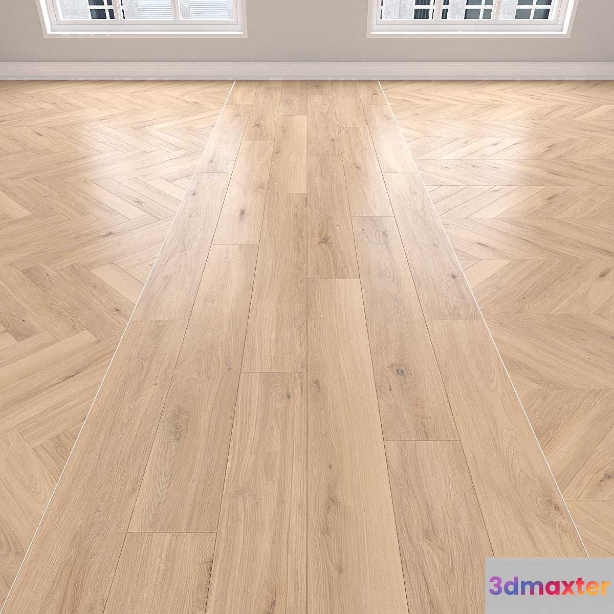 Parquet Oak 3D Max