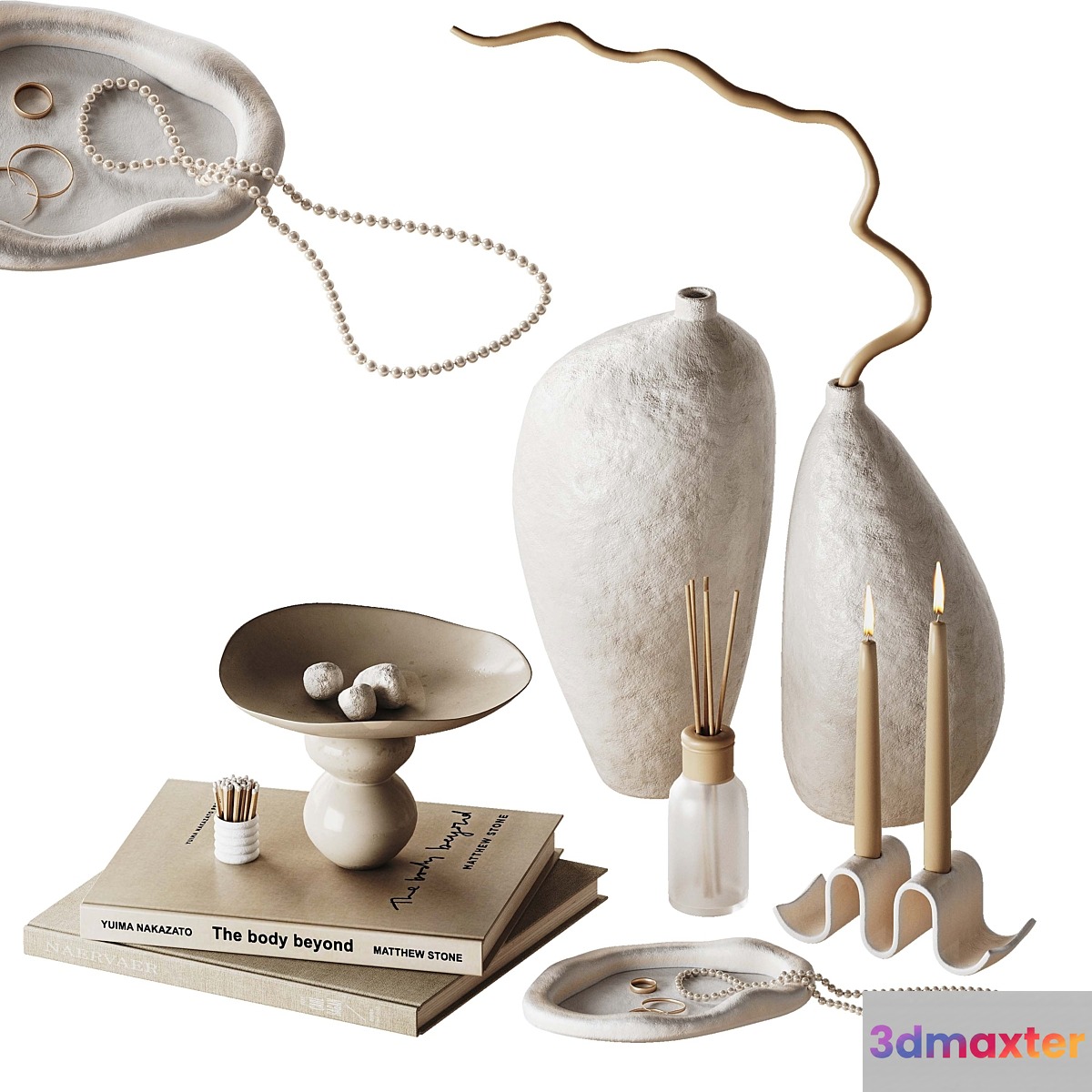 Decorative set Pearl 3D Max