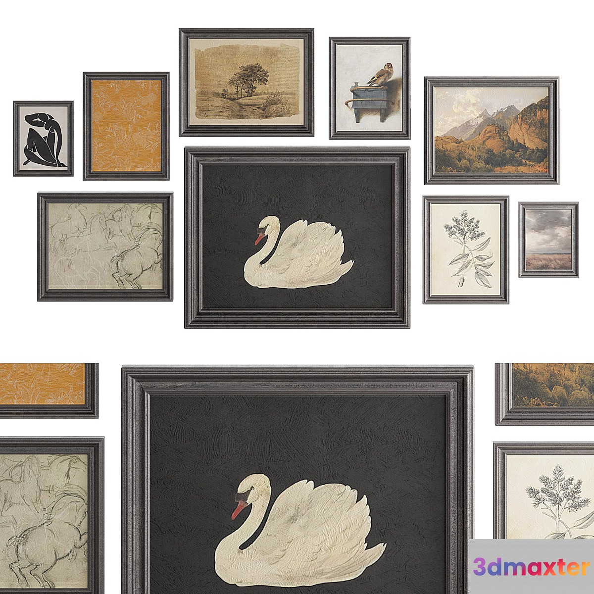 Vintage gallery 2 3D Max