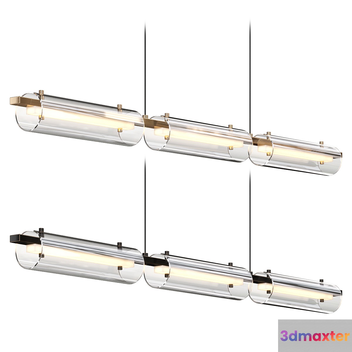 Lampatron SIMER LONG pendant light 3D Max