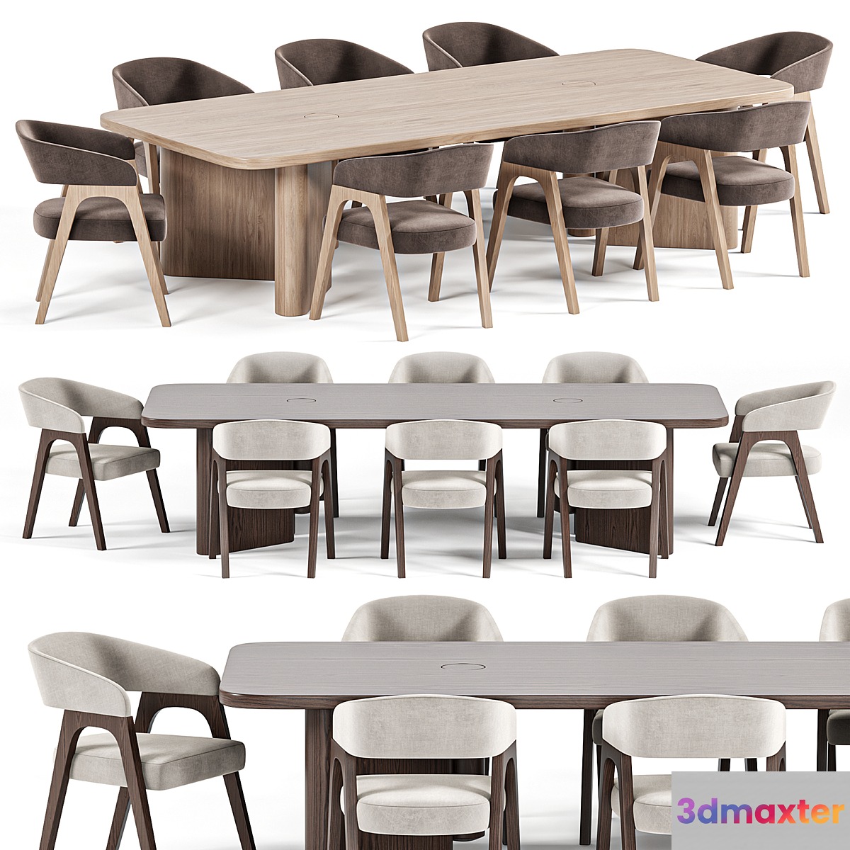 Tabmi Dining TableChair BernDeephouse 3D Max