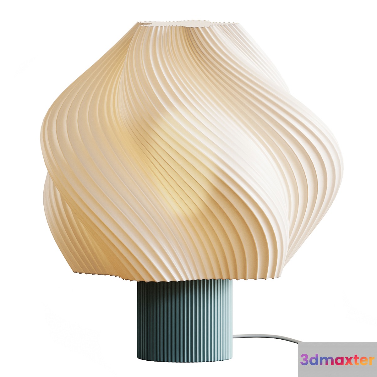 Light informed by meringue and ice cream 3D Max