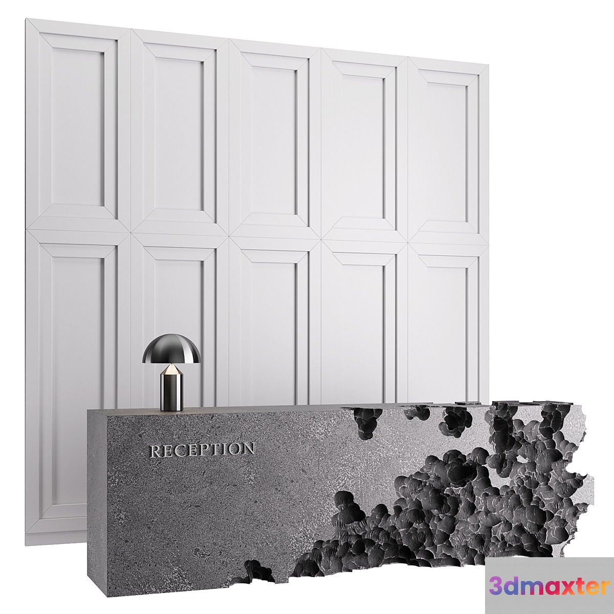 Reception desk 1 3D Max