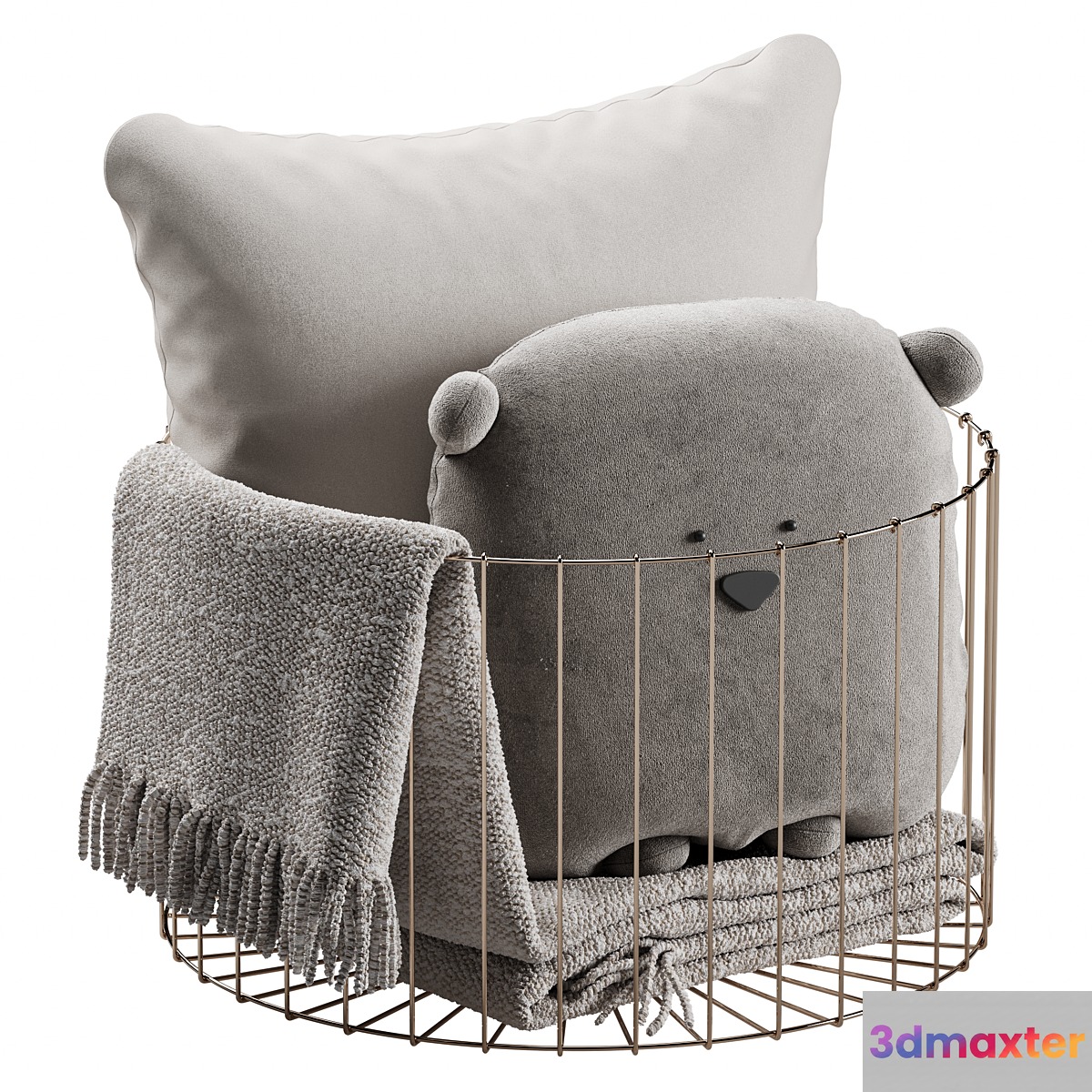Children's basket 3D Max